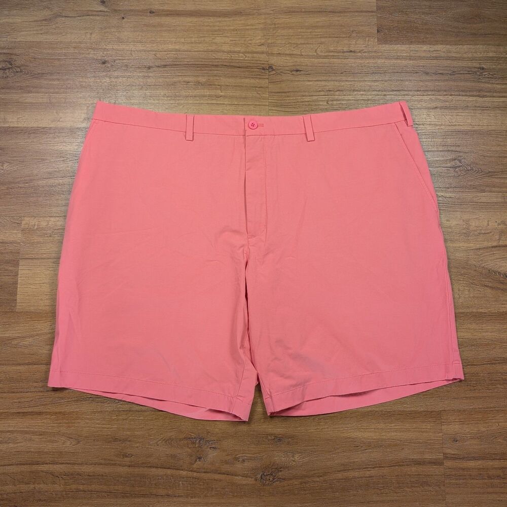 Vineyard Vines On The Go Shorts Men 52B Pink Performance Golf Stretch Preppy OTG